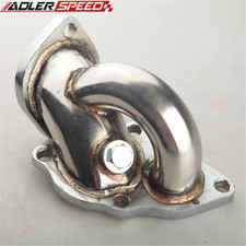 Dsm Turbo Outlet Elbow Exhaust Downpipe For Mitsubishi 89-99 Eclipse Talon 4g63t
