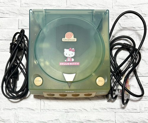 Blue Hello Kitty SEGA Dreamcast Console HKT-3000 Sanrio Edition No BOX ...