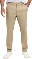 Weatherproof Vintage Men's Hybrid Tech Pants, Tan, 30x30