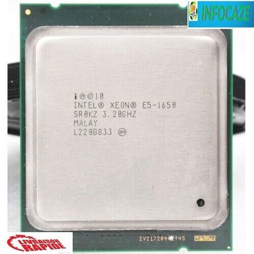 INTEL XEON E5-1650 V2 SR1AQ 3.50 GHz 6 COEURS FCLGA2011 - Photo 1/2