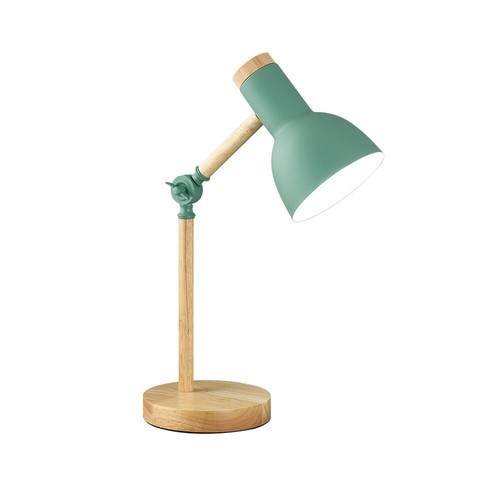 LED Nachttischlampe aus Holz Moderne Stil Tischlampe Schreibtischlampe Leselampe - Bild 13 von 13
