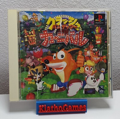 Crash Bandicoot Racing PS1 PlayStation  PS 1 Japan OVP+Anl.   C7637