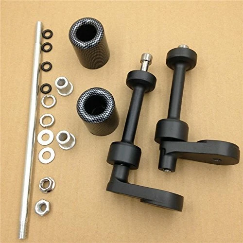 Cuadro deslizante de carbono Pro-tek Kawasaki 2008 2009 2010 2011 2012 Ninja 250R EX250R Foto 3 de 3