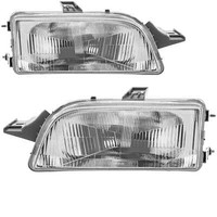 Scheinwerfer Set Rechts & Links H4 FüR Fiat Punto Van 176L 176 176_ 176C