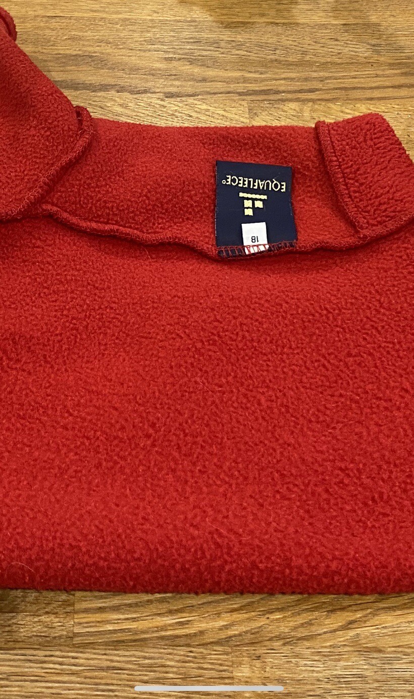 Red Equafleece Polartec Dog Fleece Suit Size 18 Standard Fit eBay