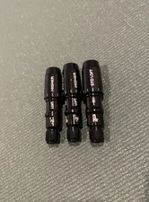 3- THREE Tour Issued OEM Taylormade 2° TP Adapters Stealth Qi10 .335 Driver RH.