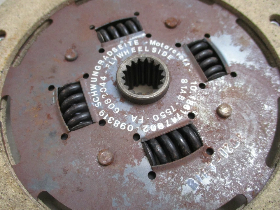 Ford Escort MK3 Fiesta MK2 1.1 1.3 Kupplungsscheibe Ø190mm 17 Zähne NEU original - Bild 4 von 4