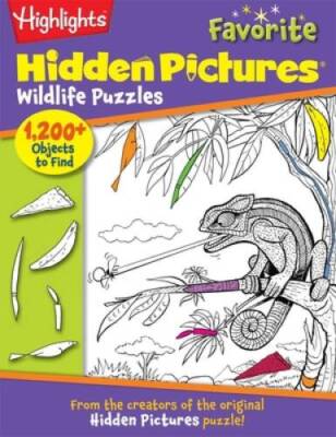 Highlights Favorite Hidden PicturesÂ  Wildlife Puzzles - Paperback - VERY GOOD