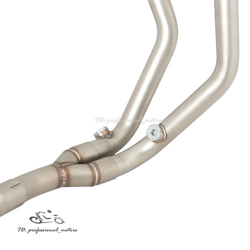 Sistema de cabezal modificado para Voge 350AC 2023 tubo de enlace delantero de escape deslizable - Imagen 5 de 6