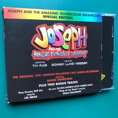 JOSEPH & The AMAZING TECHNICOLOR DREAMCOAT CD Jason Donovan