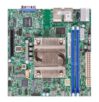SuperMicro A3SPI-8C-HLN4F Mini-ITX Motherboard - Parker Ridge ATOM SoC, BGA