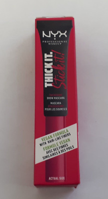 NYX Thick It Stick It Augenbrauenverdickende Mascara TISI08 BLACK /EBON