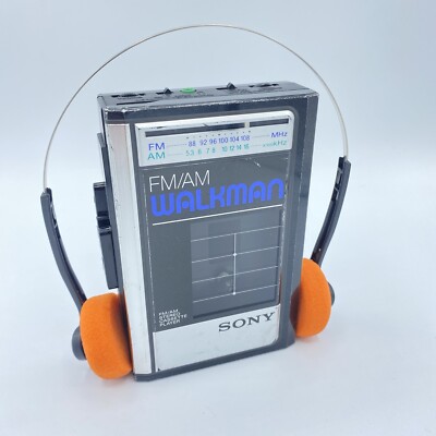   Sony Walkman WM-F41 AM/FM Cassette Player ~ New Belts ~ Reconditioned!