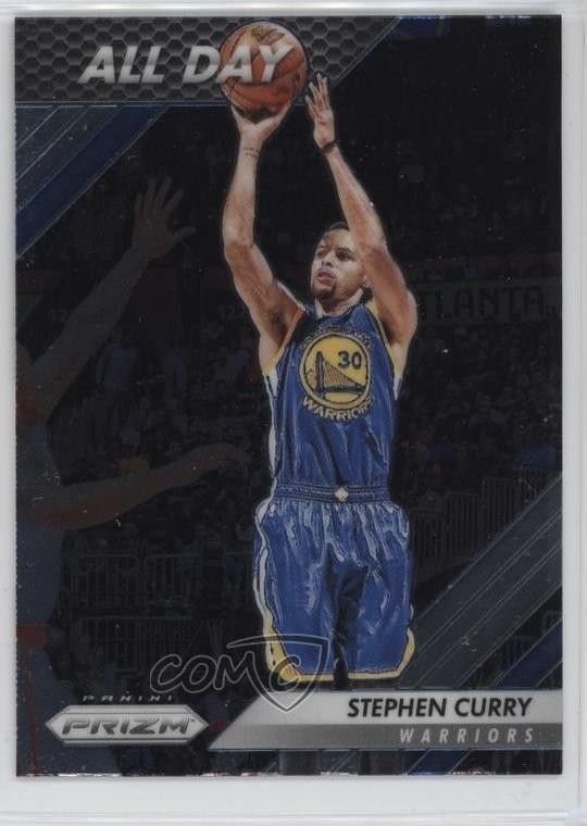 2016-17 Panini Prizm All Day Stephen Curry #13 0l19