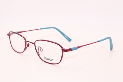 NEW FLEXON KIDS BY MARCHON STELLAR 664 RED BLUE AUTHENTIC EYEGLASSES 44-18