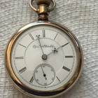 Elgin 18 Size B. W. Raymond 15 Jewels Gold Filled Pocket Watch