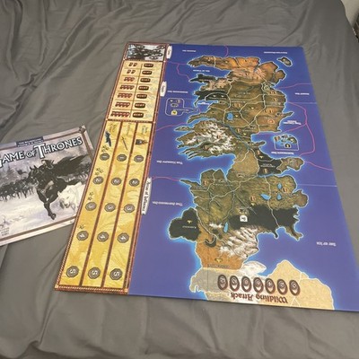 A Game of Thrones The Board Only Fantasy Flight 2003 HBO Fantasy