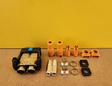 NEW Amphenol HVMC2P12FS470 High Voltage Connector, D-Coded, Metal Housing