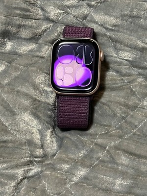 Apple Watch Series 10 GPS Cellular 42mm Case Smartwatch With Rose Gold Aluminium