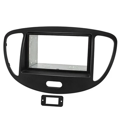 Kit cache radio double DIN compatible avec Hyundai i10 2008-2013 avec kit de ... - Photo 1/4