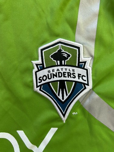 Maglia calcio Adidas Seattle Sounders Home 2011 Xbox MLS kit verde XL - Foto 6 di 8