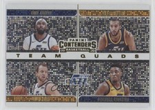 2019-20 Panini Contenders Team Quads Joe Ingles Donovan Mitchell Rudy Gobert 0c3