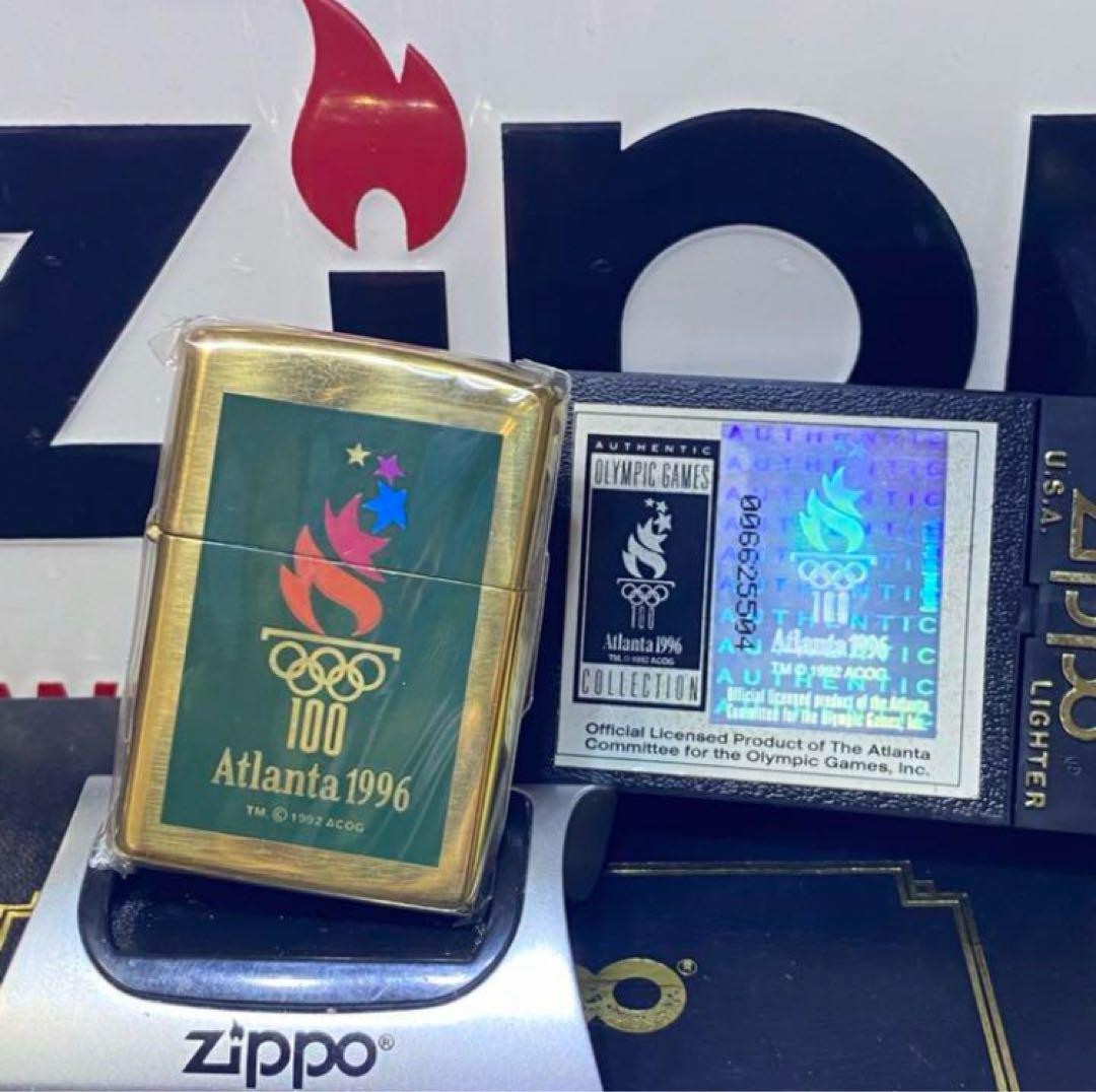 ZIPPO 1996 アトランタオリンピック Zippo Very Rare 1996 Atlanta Olympics/Barrett Smythe Zippo