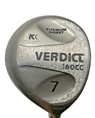 Knight Golf Verdict 160cc 7 Wood RH Men's Power Wave STS Regular Graphite 41''