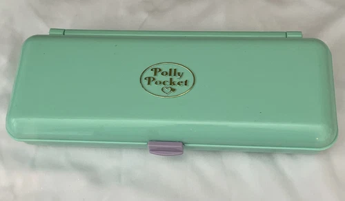 VTG 1989 Polly Pocket HIGH STREET Money Box Playset