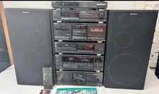 Vintage SONY Liberty LBT-V925 Hi-Fi System Serviced New Laser & Belts w/ Phono