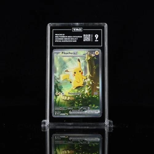 Pikachu EX 276/217 Ascended Heroes SIR TAG 9