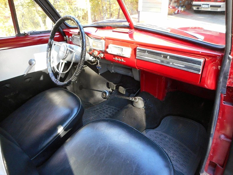 The interior of the Duett is rather plain, befitting its commercial use.