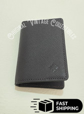 PATEK PHILIPPE Genuine Leather Card Holder Business Wallet Rare Collectible auc.