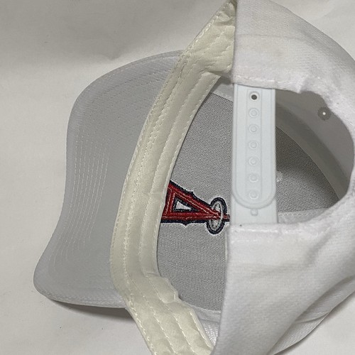 Los Angeles Angels Mütze Kappe Performance verstellbar weiß OSFM neu ohne Etikett - Bild 7 von 7