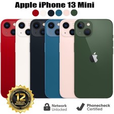 New Apple iPhone 13 MINI 5G A2481 128GB/256GB Factory Unlocked Sealed in Box US