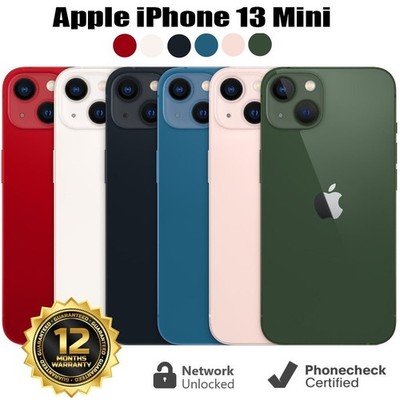 New Apple iPhone 13 MINI 5G A2481 128GB/256GB Factory Unlocked Sealed in Box US