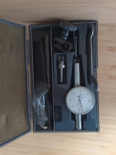 Mitutoyo 513-118 Jeweled Dial Test Indicator 0-20-0 w/Case .001"-.040"