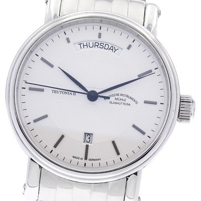 Muhle Glashutte Teutonia M1-33-60 Day date Silver Dial Automatic Men\'s_903292 Mühle Glashütte Teutonia II M1-33-52-200-AB-I Stainless  main image 3