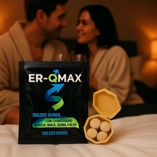 ERQ Max Natural Libido Enhancer 12 Pills Supplemenet Extra Stamina Strength