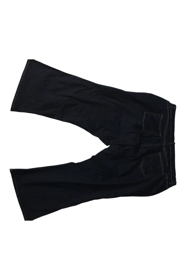 Pantalones de mezclilla para mujer Evans corte curvo - azul oscuro talla UK 30 EUR 58 / US 26 nuevos Foto 4 de 4