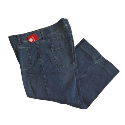 SPANX Cropped Wide Leg Jeans   Women s Petite Large   New With Tags