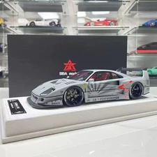 BBA 1: 18 Gray Ferrari F40 Modified Limited Edition Resin Car Model Collection