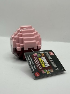 Mattel Minecraft Mini Mode Pig Spawn Egg Pink Capsule w/ Mini Figure Easter Gift