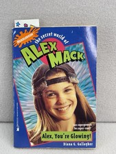 Nickelodeon Alex You’re Glowing Paperback  Secret World of Alex Mack 1995 VTG