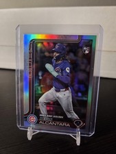 2025 Topps Update Series - Rookie Debut Kevin Alcantara #US128 Rainbow Foil (RC)