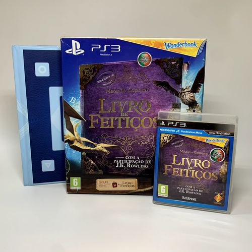 IL LIBRO DEGLI INCANTESIMI PS3 WONDERBOOK PLAYSTATION 3 COMPLETO ITALIANO PAL
