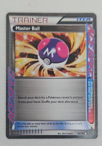 Master Ball 94/101 Plasma Blast Holo