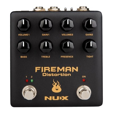 New NUX NDS-5 Fireman Distortion Guitar Effects Pedal