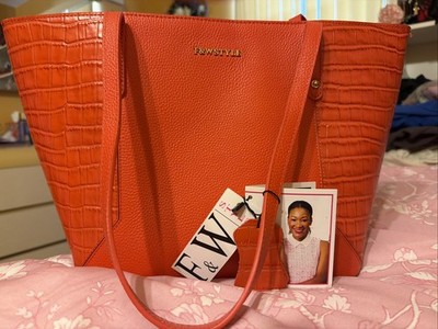 Orange F&W Style Tote bag. Brand New with Tags