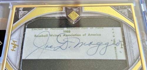 2023 Topps Baseball Transcendent Collection Cut Signature Joe DiMaggio 1/1 - Bild 3 von 14